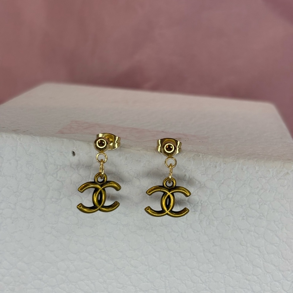 Cc gold and bronze  Earrings